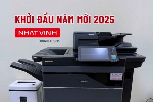 Khai xuân Ất Tỵ với lắp đặt chuyển giao công nghệ máy “ khủng” Toshiba e-Studio 9029A